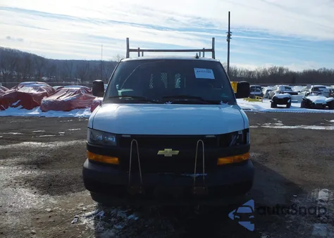 2019 Chevrolet Express 2500 Work Van from USA, damaged, VIN 1GCWGAFG0K1246480